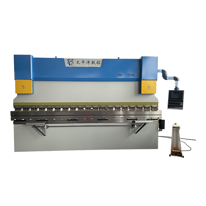 WE67K Series ELEKTORO-hydraulický servo CNC hydraulický plechový ohýba