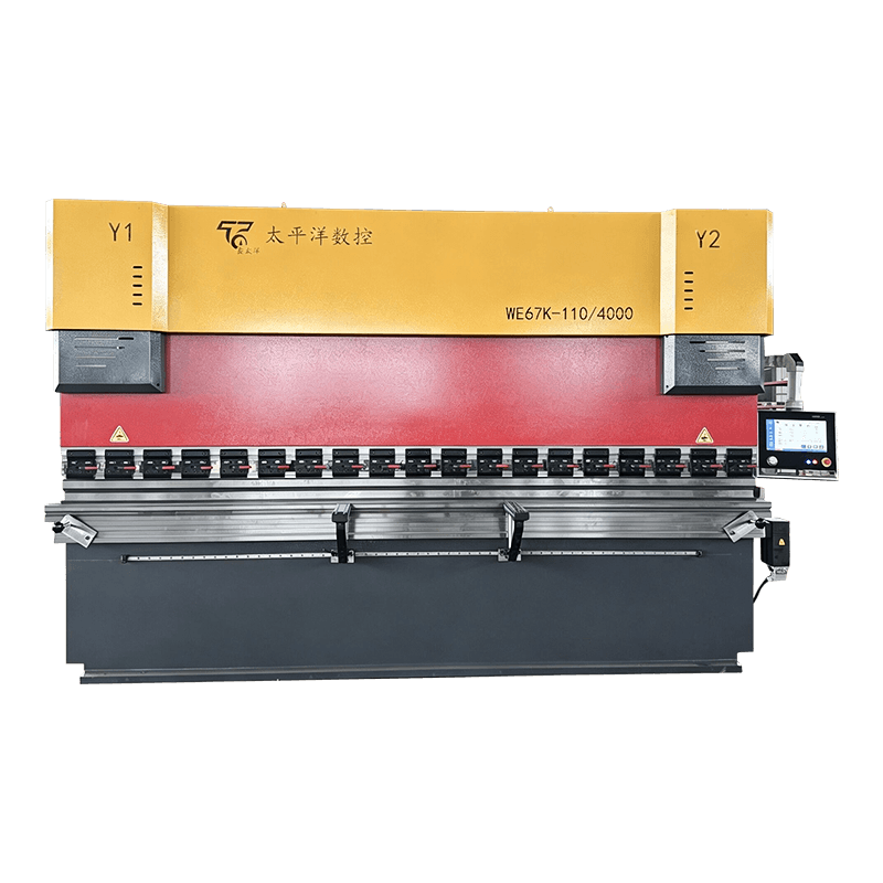 Elektrohydraulické servo CNC hydraulické ohýbačky plechov série WE67K
